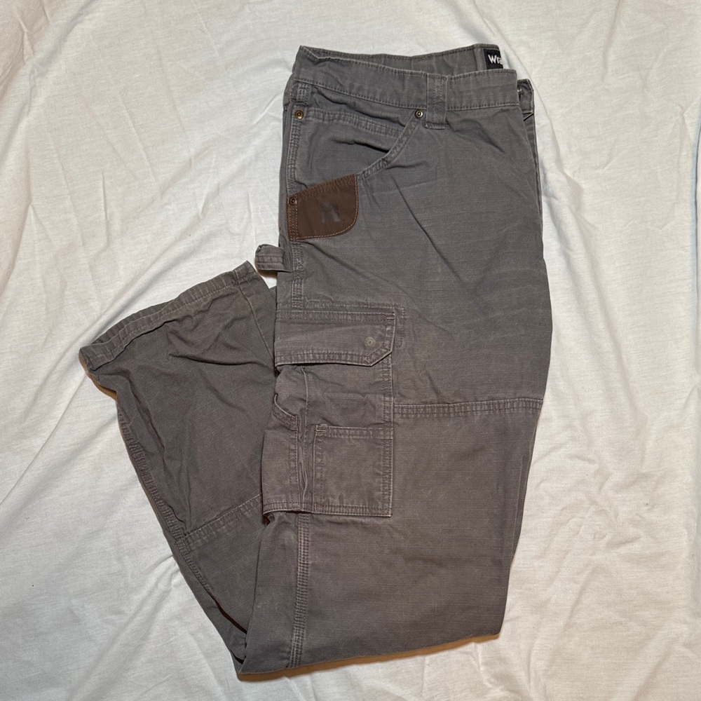 Wrangler Men's Dark Gray Cargo Pants